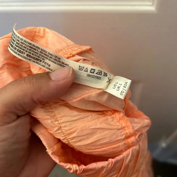 ! FREE PEOPLE MOVEMENT The Way Home Joggers in Papaya Punch Large - Picture 6 of 6